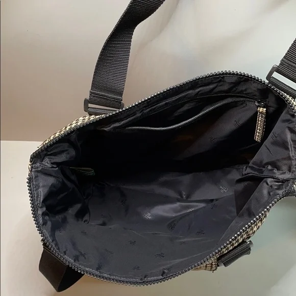 Lauren Ralph Lauren houndstooth tote - Picture 5 of 9